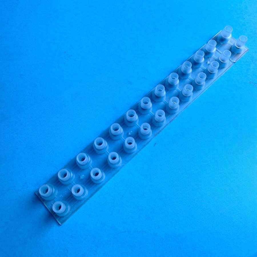 NOVATION LAUNCHKEY 25 49 MK2 Keyboard Part: 13-Key Conductive Pad Contact Strip