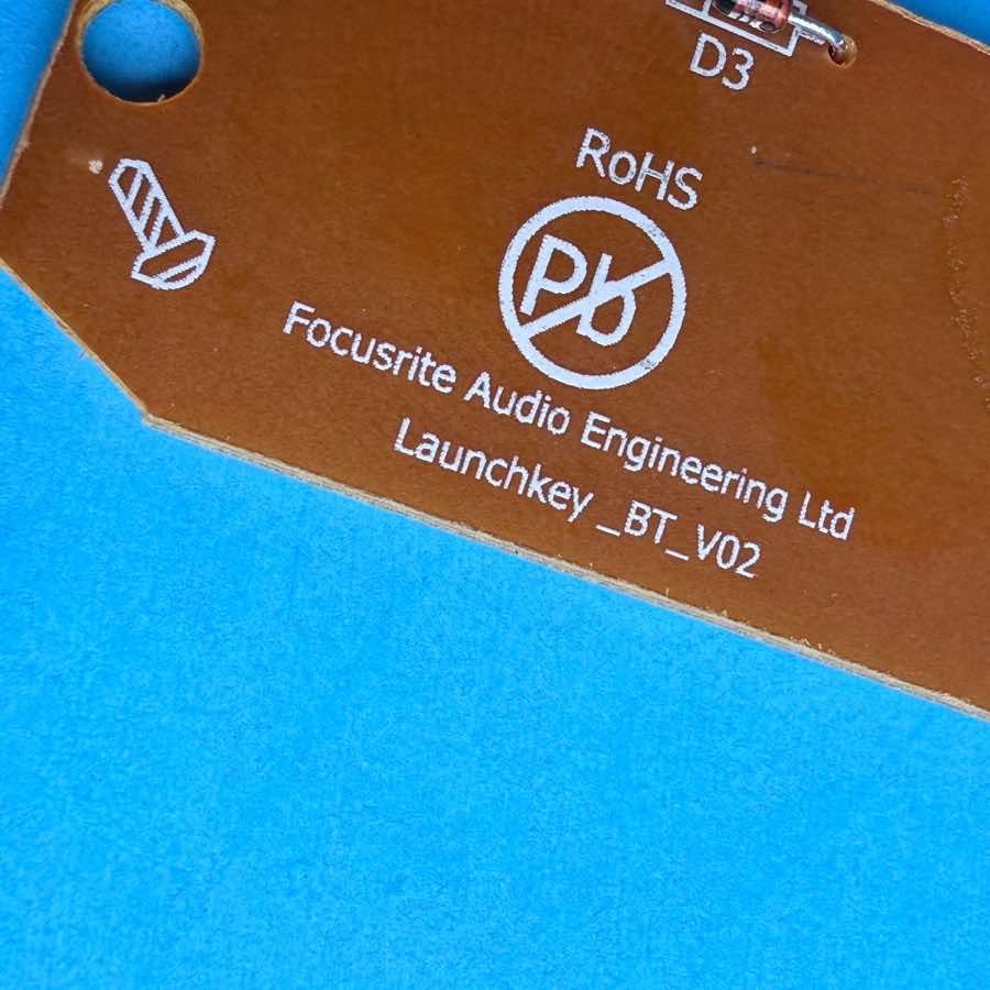 NOVATION LAUNCHKEY 49 MK2 Part: Transpose Octave Conductive Pad & PCB Board