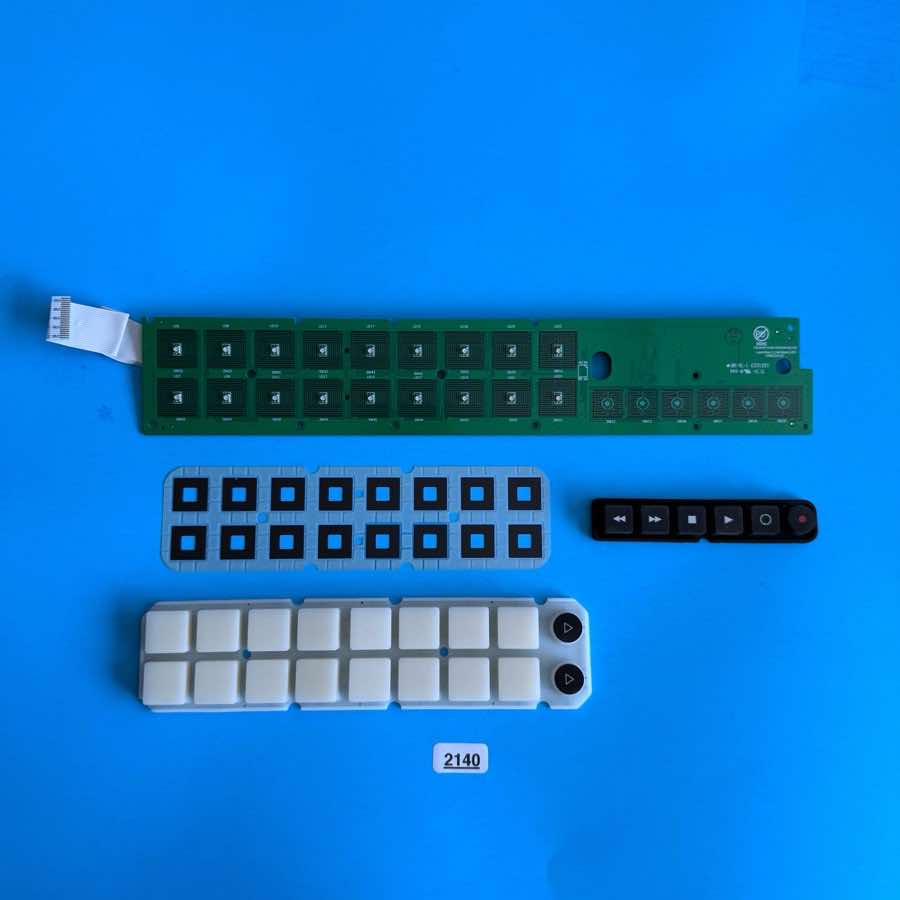 NOVATION LAUNCHKEY 49 MK2 Part Drum Trigger Conductive Pad & Transport PCB Board