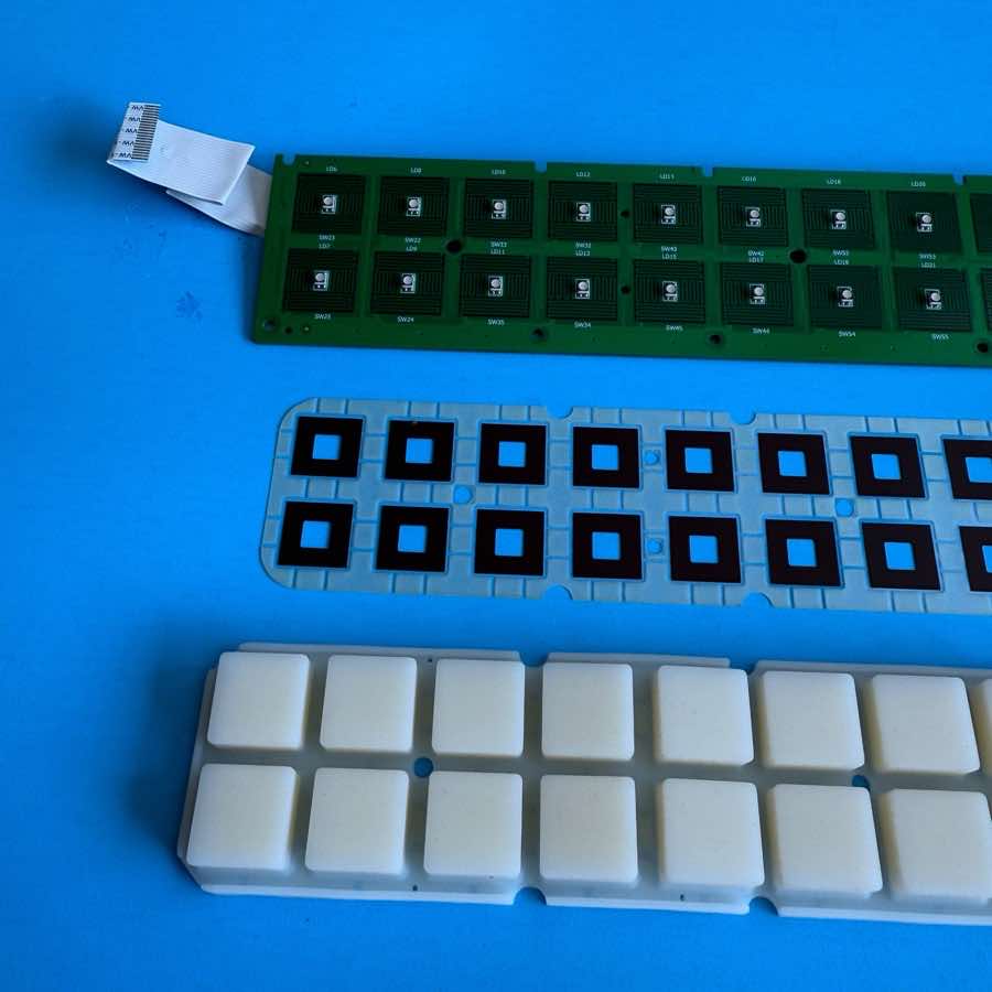 NOVATION LAUNCHKEY 49 MK2 Part Drum Trigger Conductive Pad & Transport PCB Board