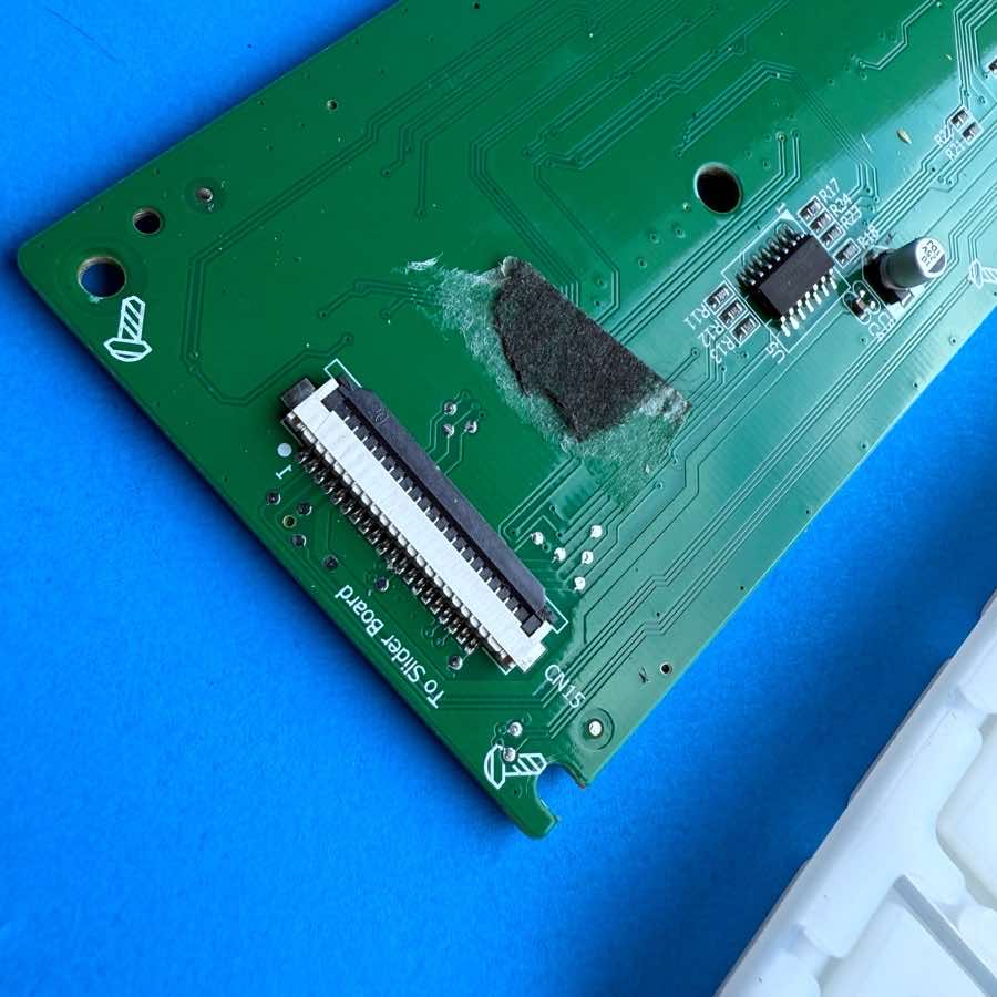 NOVATION LAUNCHKEY 25 MK2 Part Drum Trigger Conductive Pad & Transport PCB Board