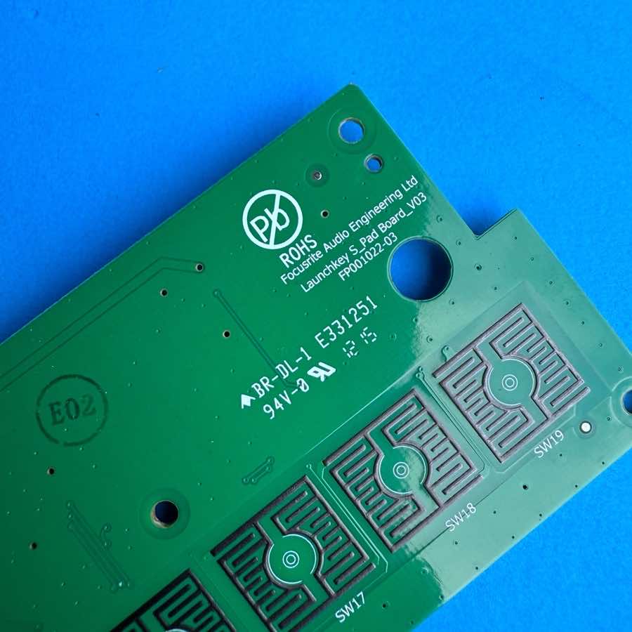 NOVATION LAUNCHKEY 25 MK2 Part Drum Trigger Conductive Pad & Transport PCB Board
