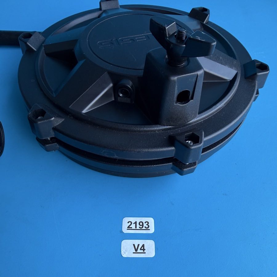 ALESIS NITRO DM7X Drum Part: 8 Inch Tom Single-Zone Mesh Pad w/L-Rod Clamp [V4]