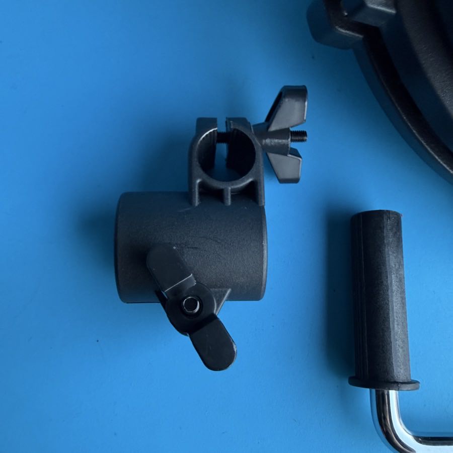 ALESIS NITRO DM7X Drum Part: 8 Inch Tom Single-Zone Mesh Pad w/L-Rod Clamp [V5]