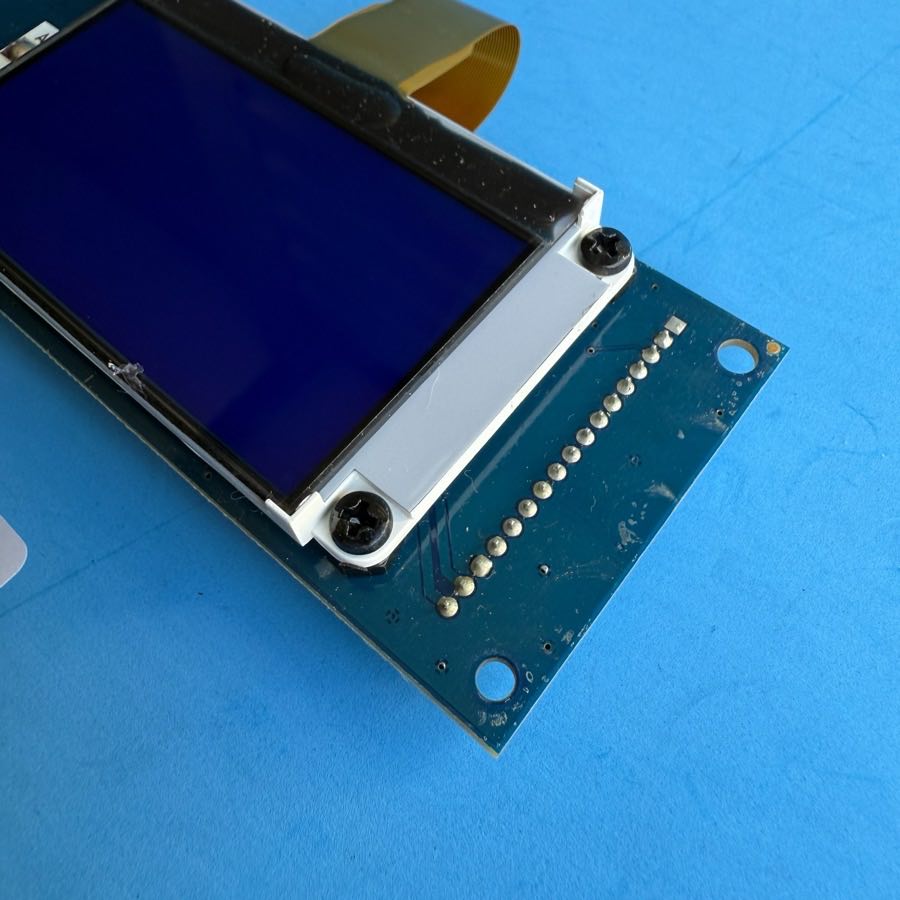 M-AUDIO AXIOM PRO 49 MIDI Controller Part: Digital Display Screen PCB Board