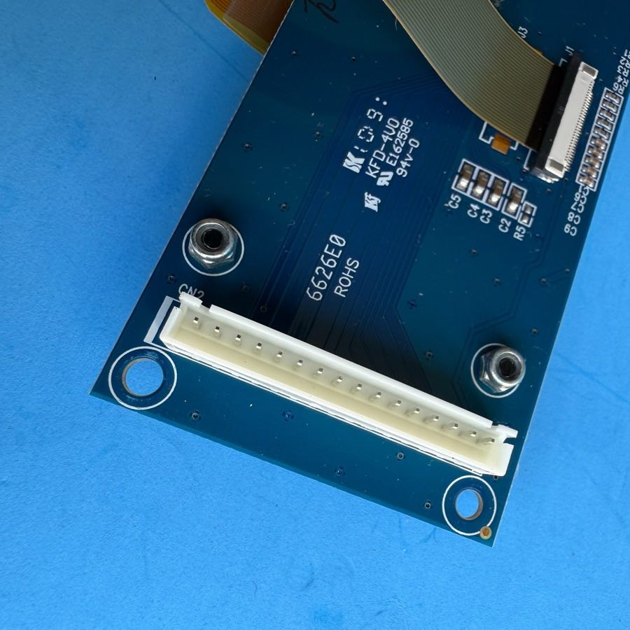 M-AUDIO AXIOM PRO 49 MIDI Controller Part: Digital Display Screen PCB Board