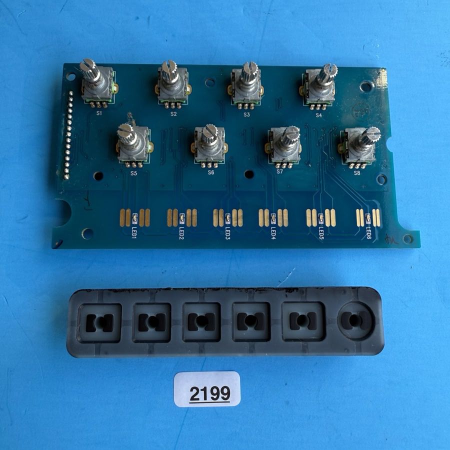 M-AUDIO AXIOM PRO 49 MIDI Controller Part: Encoder Knob PCB Board & Pad