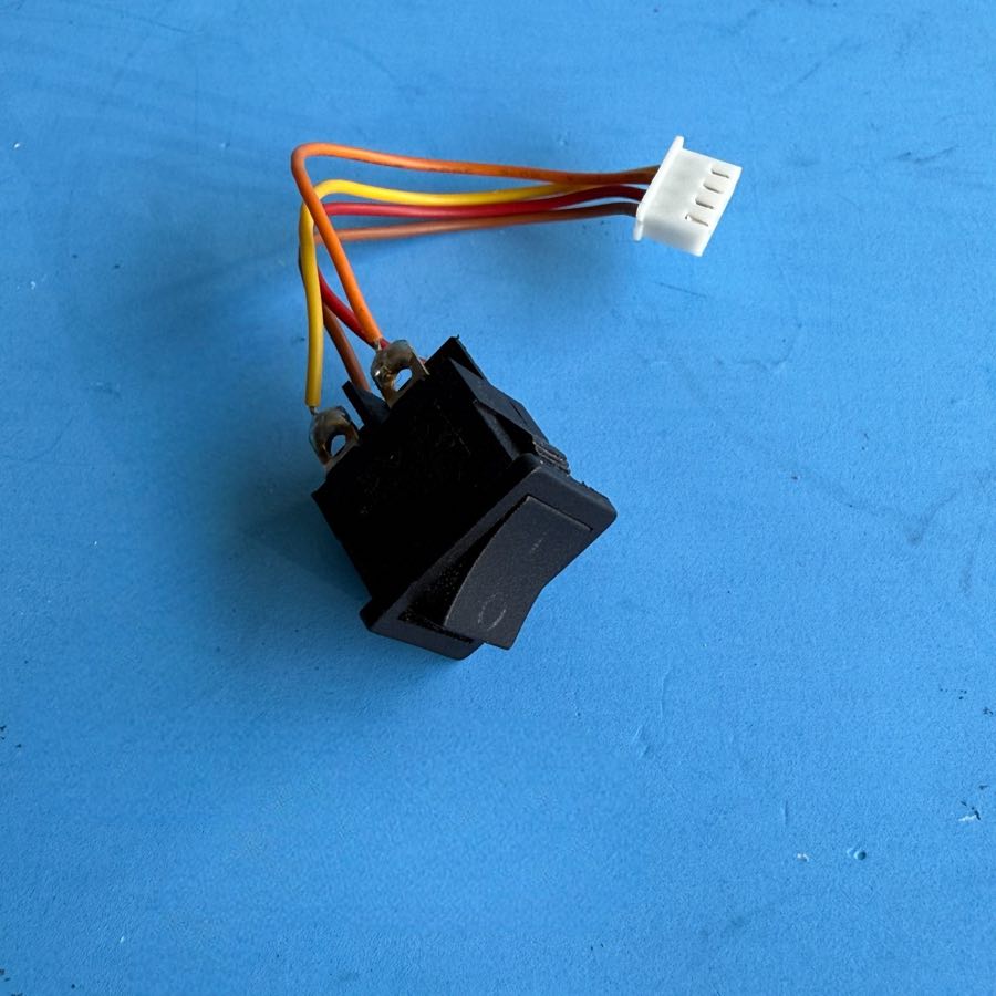 M-AUDIO AXIOM PRO 49 Keyboard MIDI Controller Part: ON/OFF Switch & Harness