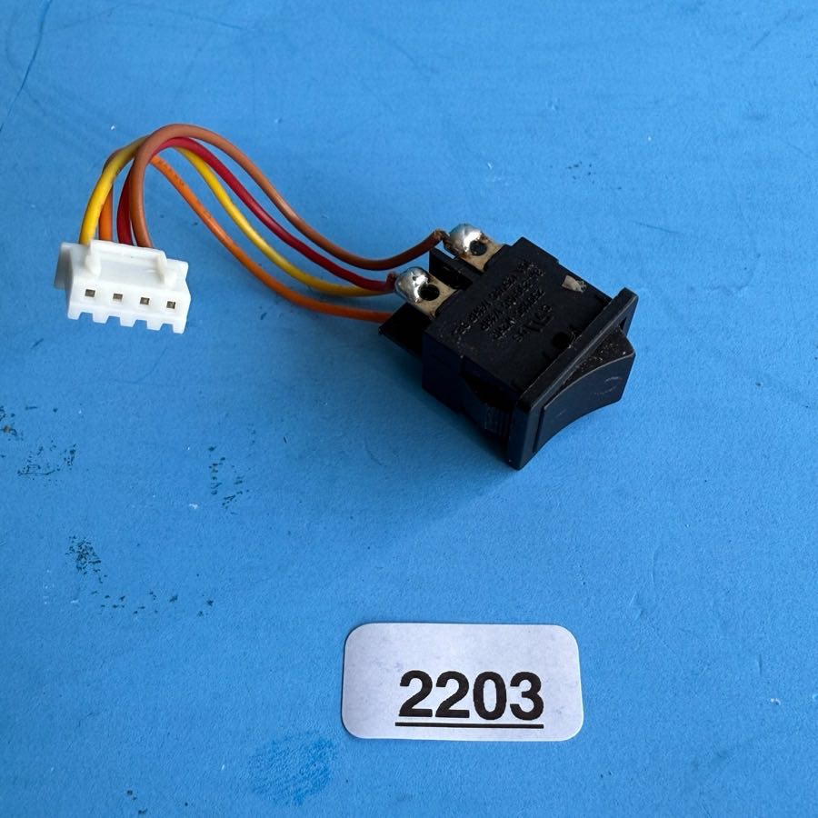 M-AUDIO AXIOM PRO 49 Keyboard MIDI Controller Part: ON/OFF Switch & Harness