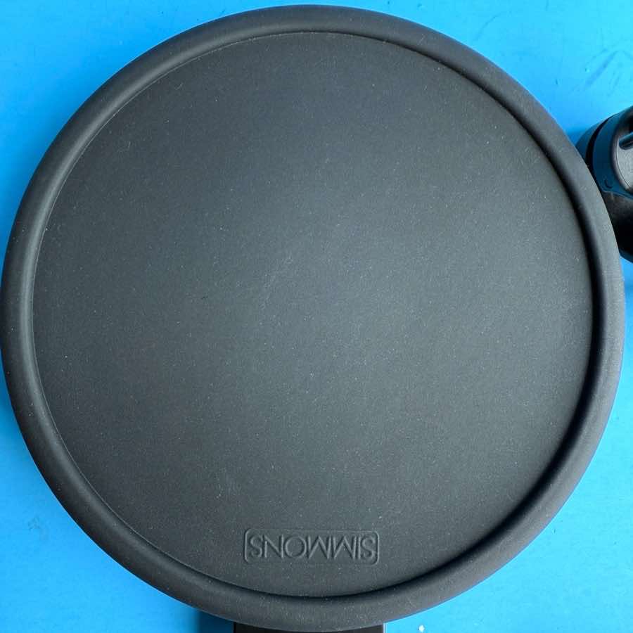 SIMMONS SD7PK Electronic Drum Part: Dual Zone Snare Pad 9" Trigger w/Clamp L-Rod
