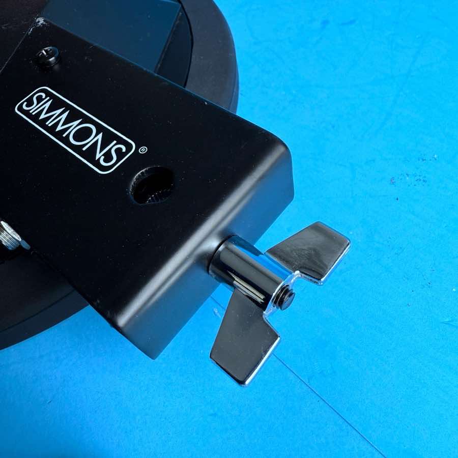 SIMMONS SD7PK Drum Part: Single Zone 9" Tom Pad Trigger w/Clamp L-Rod [V3]