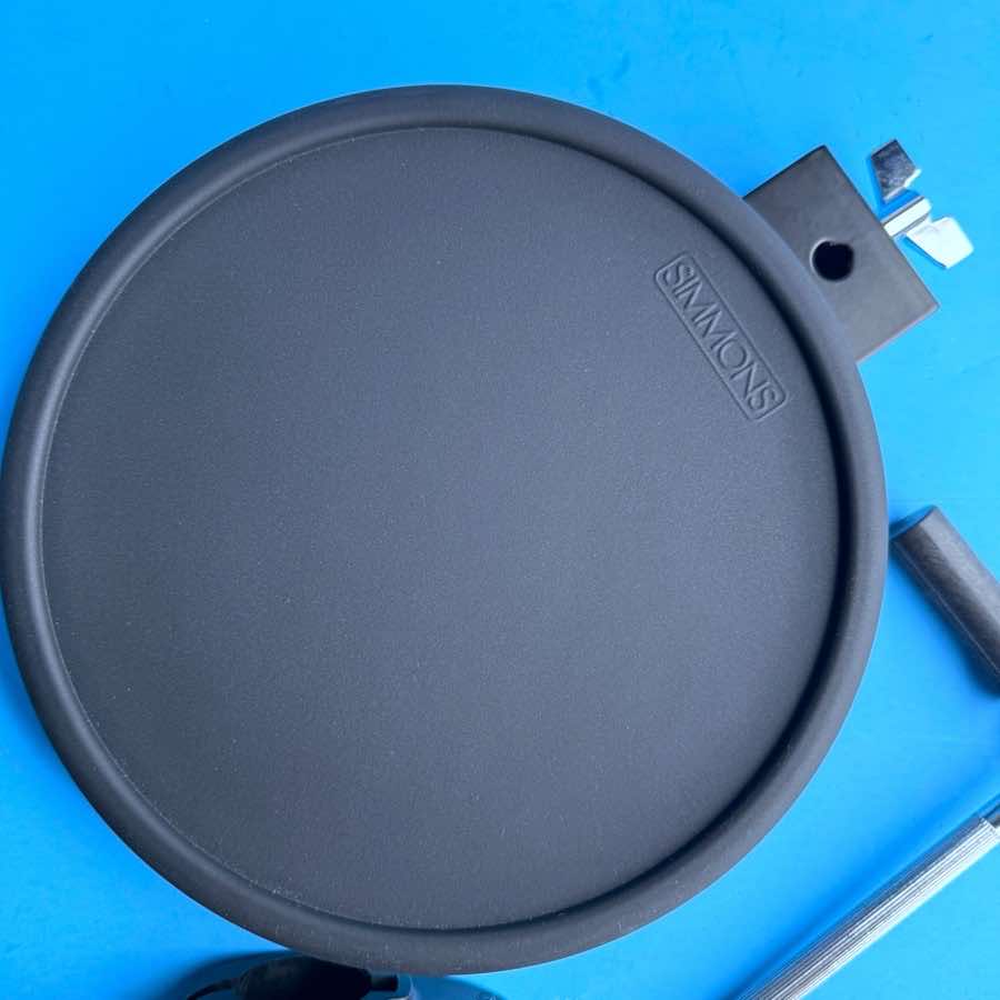 SIMMONS SD7PK Drum Part: Single Zone 9" Tom Pad Trigger w/Clamp L-Rod [V3]