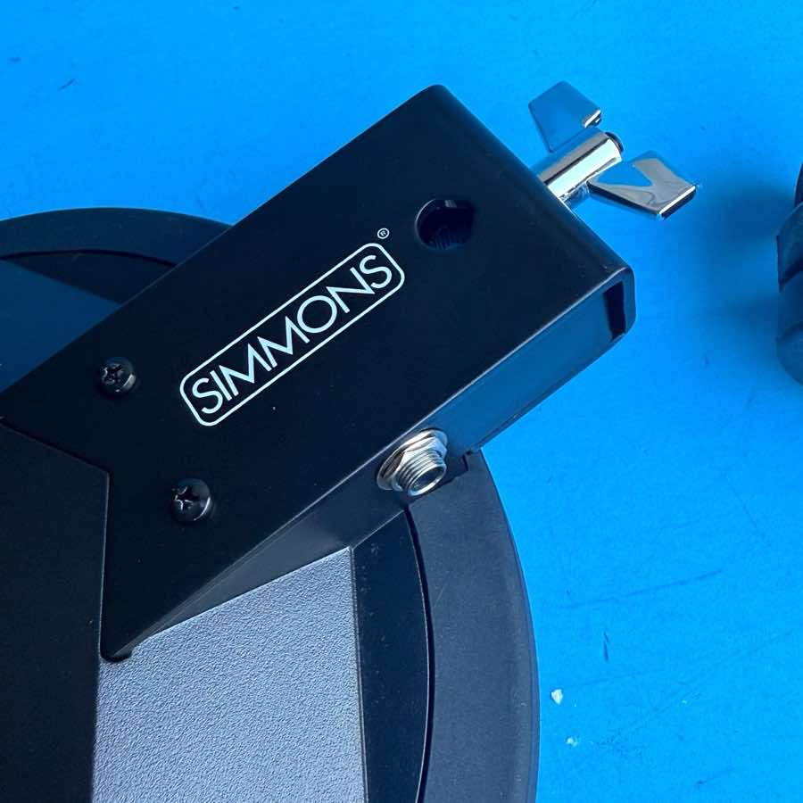 SIMMONS SD7PK Drum Part: Single Zone 9" Tom Pad Trigger w/Clamp L-Rod [V1]