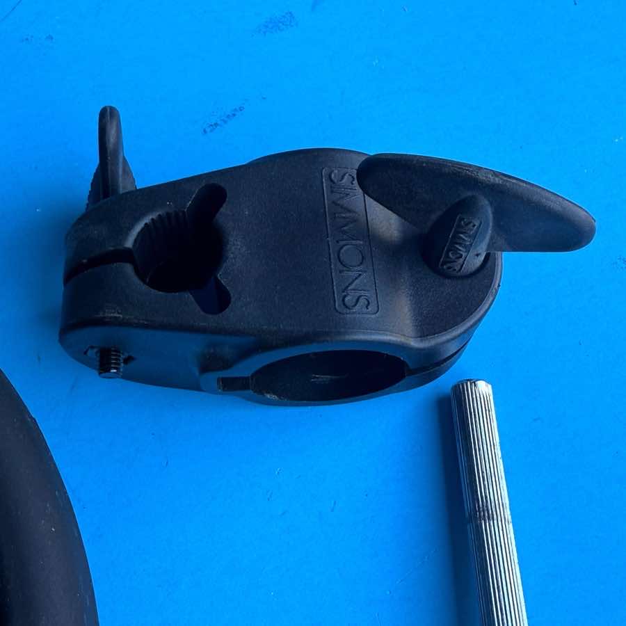 SIMMONS SD7PK Drum Part: Single Zone 9" Tom Pad Trigger w/Clamp L-Rod [V1]