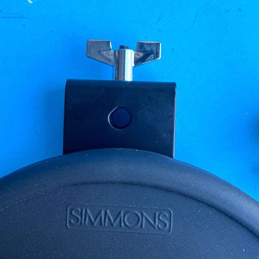 SIMMONS SD7PK Drum Part: Single Zone 9" Tom Pad Trigger w/Clamp L-Rod [V1]