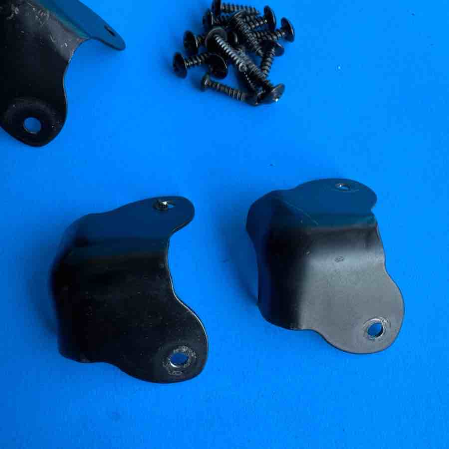 CRATE TAXI TX-15 TX-30 Guitar Amp Part: Metal Corner Cabinet Protector [6PCS]