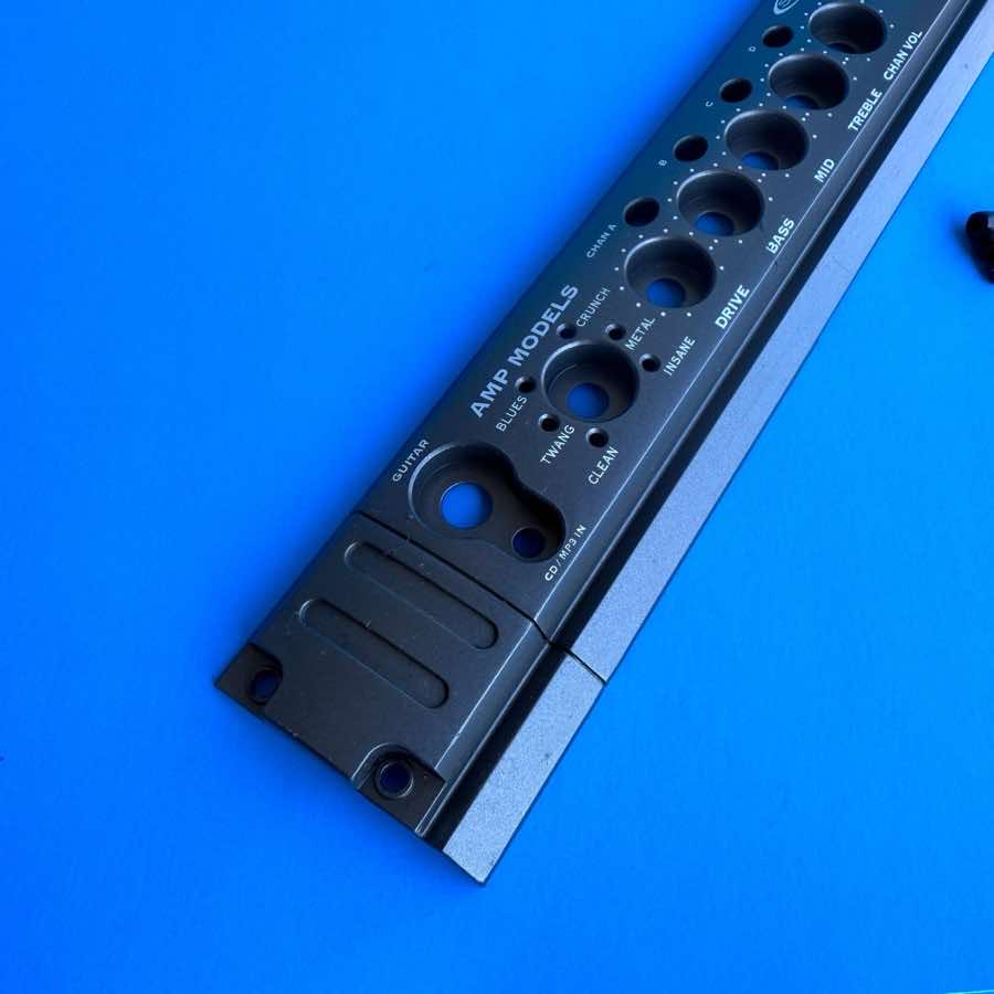 Line 6 Spider III 120 Amplifier Part: Front Face Control Panel Cover Plate
