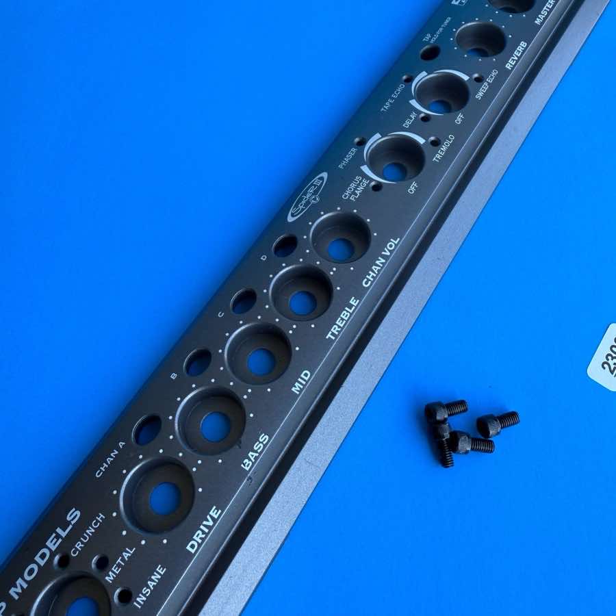 Line 6 Spider III 120 Amplifier Part: Front Face Control Panel Cover Plate