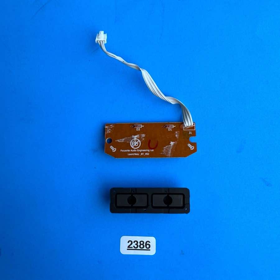 NOVATION LAUNCHKEY 25 MK2 Part: Transpose Octave Conductive Pad & PCB Board
