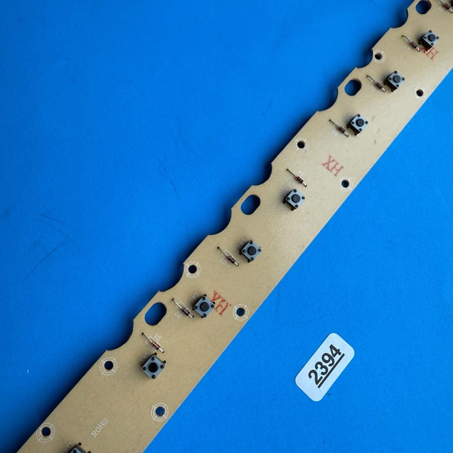M-AUDIO O2 MIDI Controller Keyboard Part: Control Panel Button Circuit Board