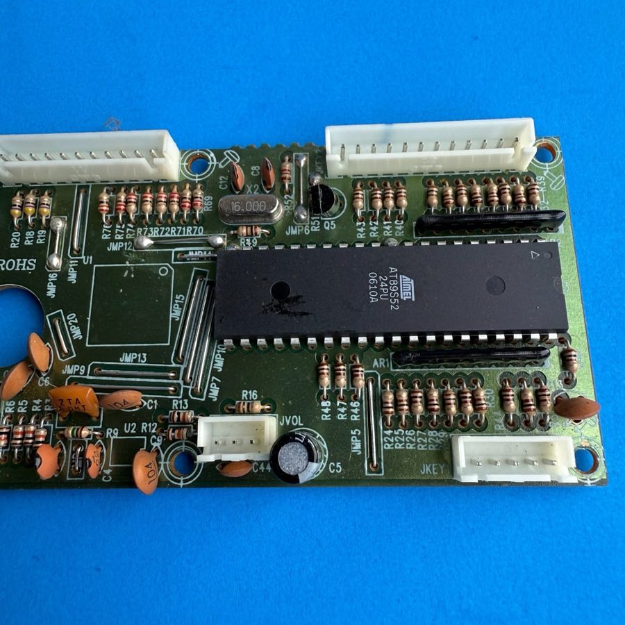 M-AUDIO O2 MIDI Controller Keyboard Part: Main Processor PCB Circuit Board