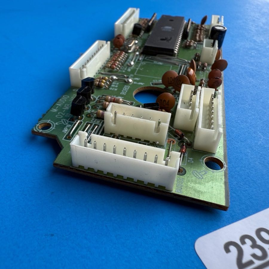 M-AUDIO O2 MIDI Controller Keyboard Part: Main Processor PCB Circuit Board