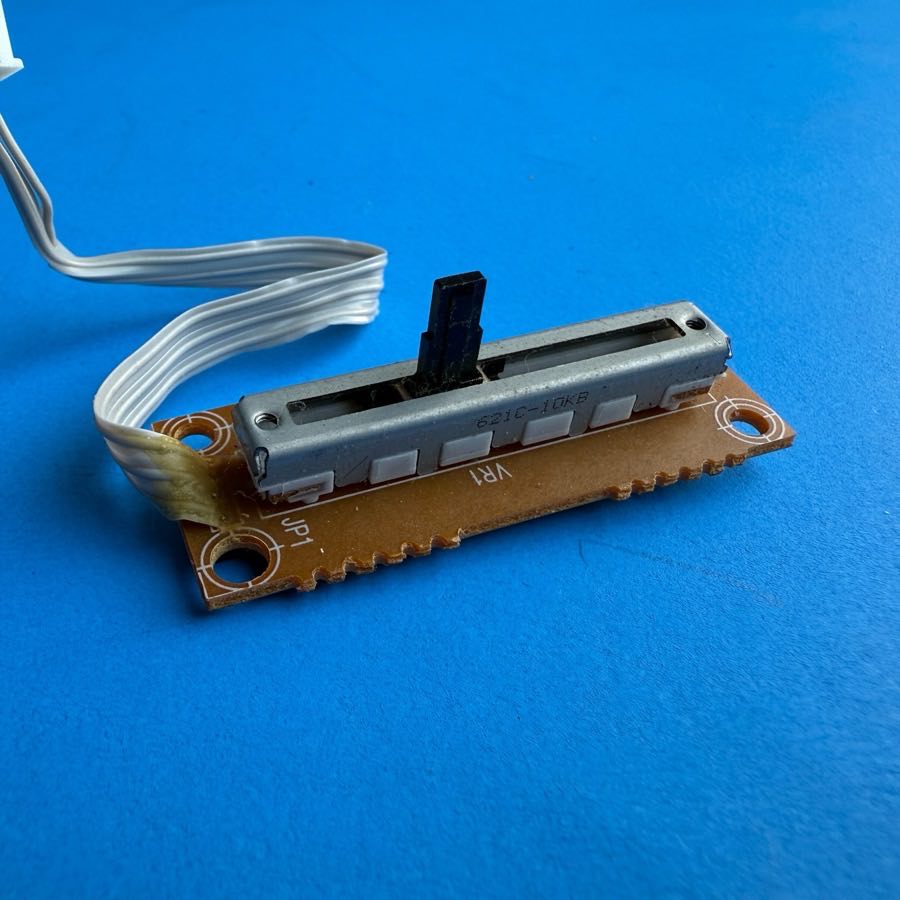 M-AUDIO O2 MIDI Controller Keyboard Part: C9 Slider Fader PCB Circuit Board
