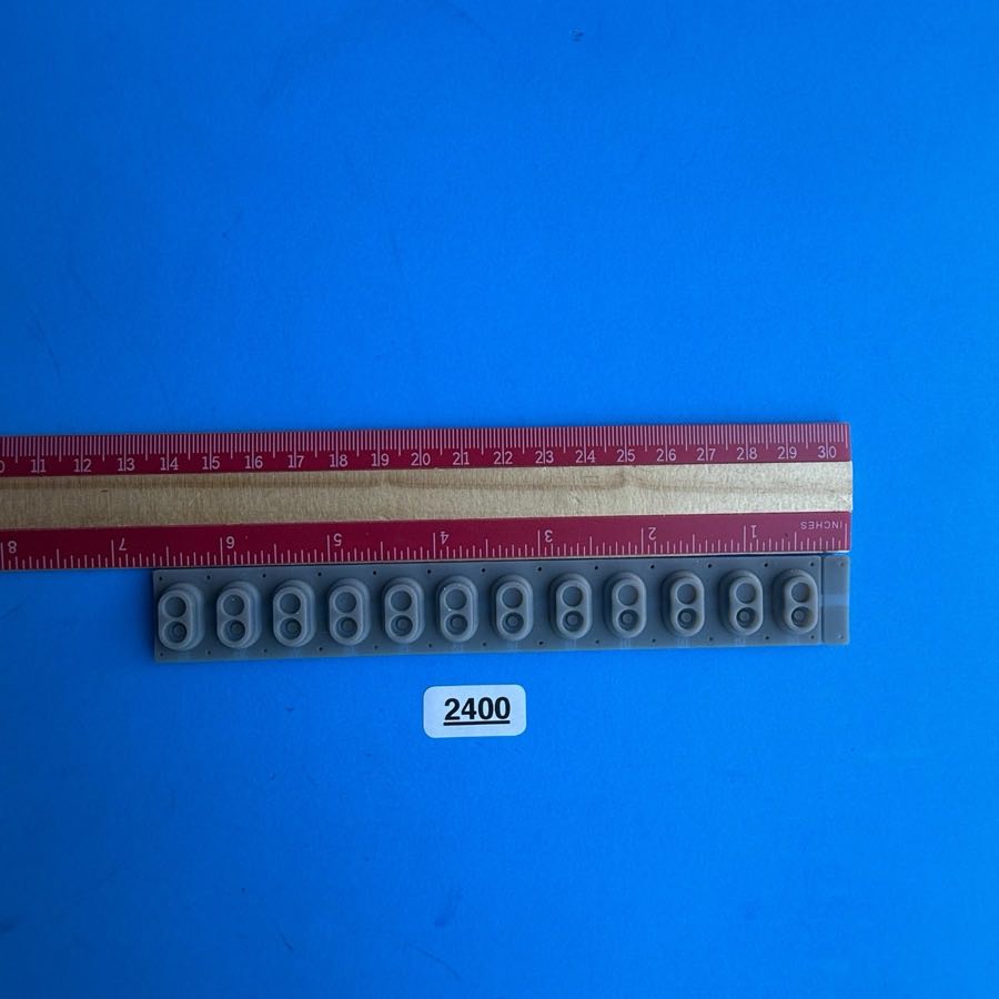 M-AUDIO O2 MIDI Controller Keyboard Part: 12-Key Conductive Pad Contact Strip