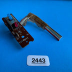 CASIO MT-100 Vintage Keyboard Part: Power ON/OFF Switch PCB [M486-CN2B]