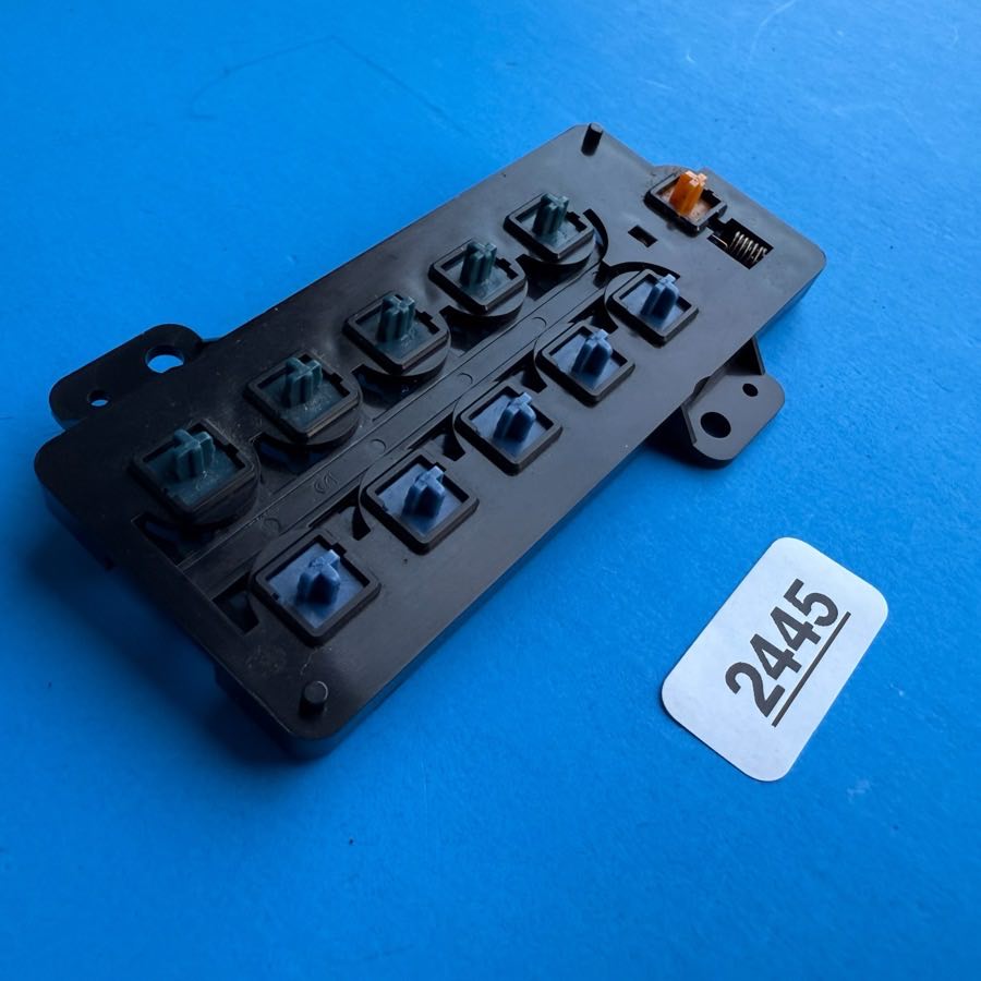 CASIO MT-100 Vintage Keyboard Part: Tone Push Button Group Mechanism