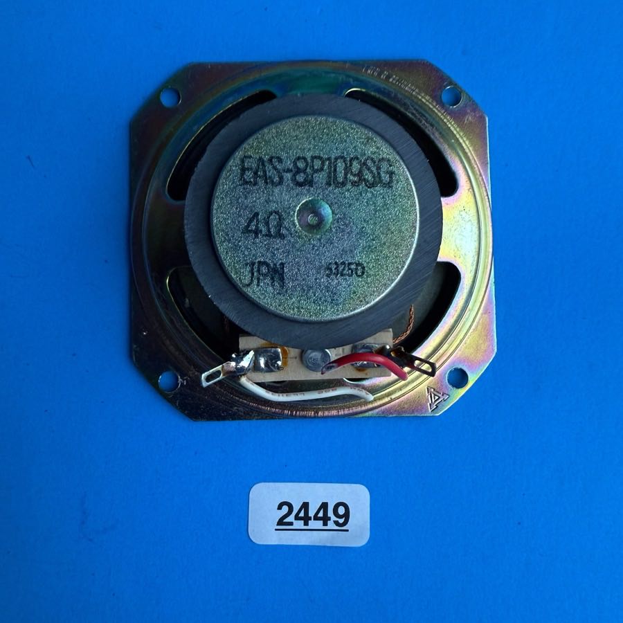 CASIO MT-100 Vintage Keyboard Part: 3" Speaker Woofer 4 Ohms [EAS-8P109SG]