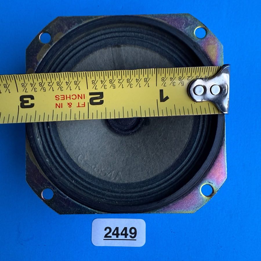 CASIO MT-100 Vintage Keyboard Part: 3" Speaker Woofer 4 Ohms [EAS-8P109SG]