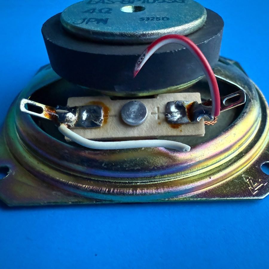 CASIO MT-100 Vintage Keyboard Part: 3" Speaker Woofer 4 Ohms [EAS-8P109SG]