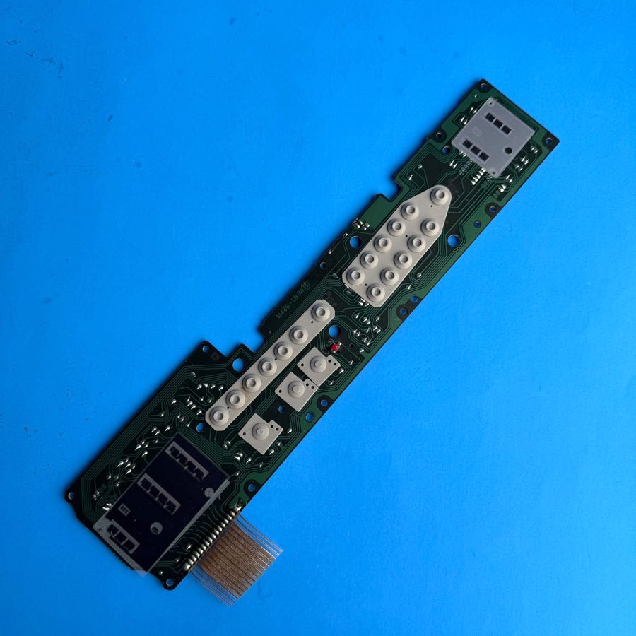 CASIO MT-100 Keyboard Part: Control Panel Contact Board w/Pads [M486-CNIM]
