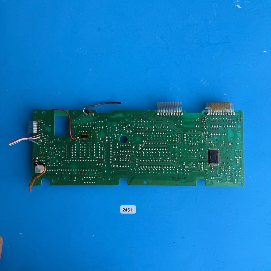 CASIO MT-100 Vintage Keyboard Part: Main Processor Board PCB [M486-MAIM]