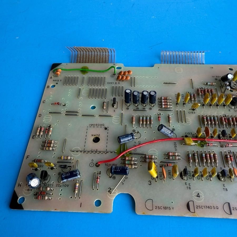 CASIO MT-100 Vintage Keyboard Part: Main Processor Board PCB [M486-MAIM]