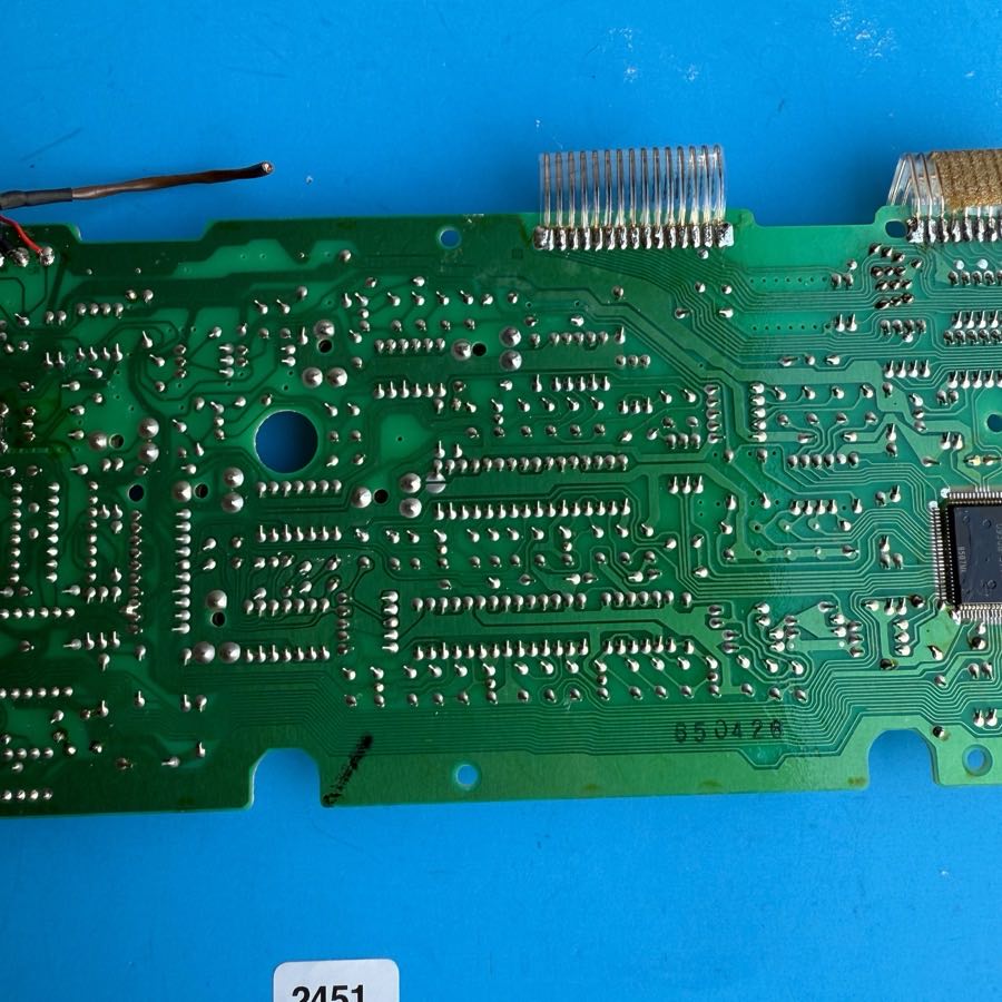 CASIO MT-100 Vintage Keyboard Part: Main Processor Board PCB [M486-MAIM]