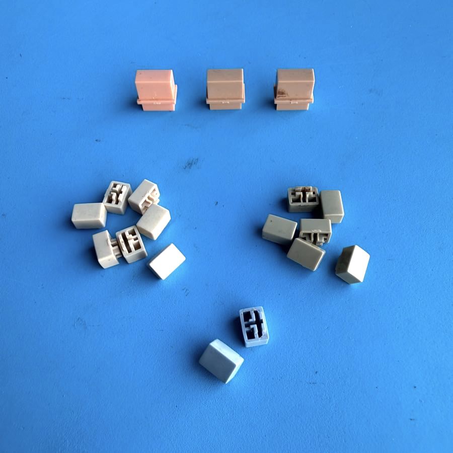 CASIO MT-100 Vintage Keyboard Part: Blue Orange Gray Push Button Cover Set