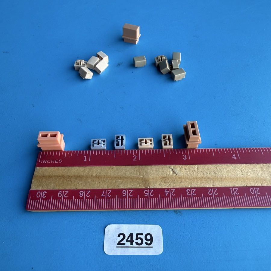 CASIO MT-100 Vintage Keyboard Part: Blue Orange Gray Push Button Cover Set