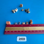 CASIO MT-100 Vintage Keyboard Part: Blue Orange Gray Push Button Cover Set