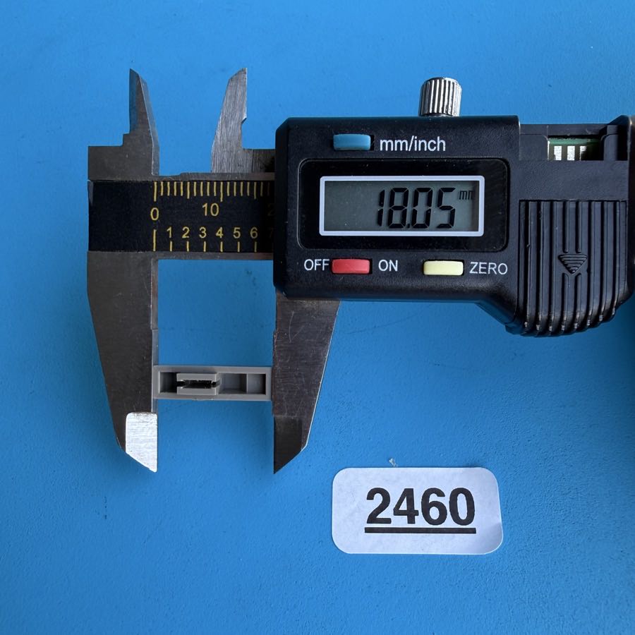 CASIO MT-100 Vintage Keyboard Part: Gray Equalizer Slider Cover Cap [2PCS]