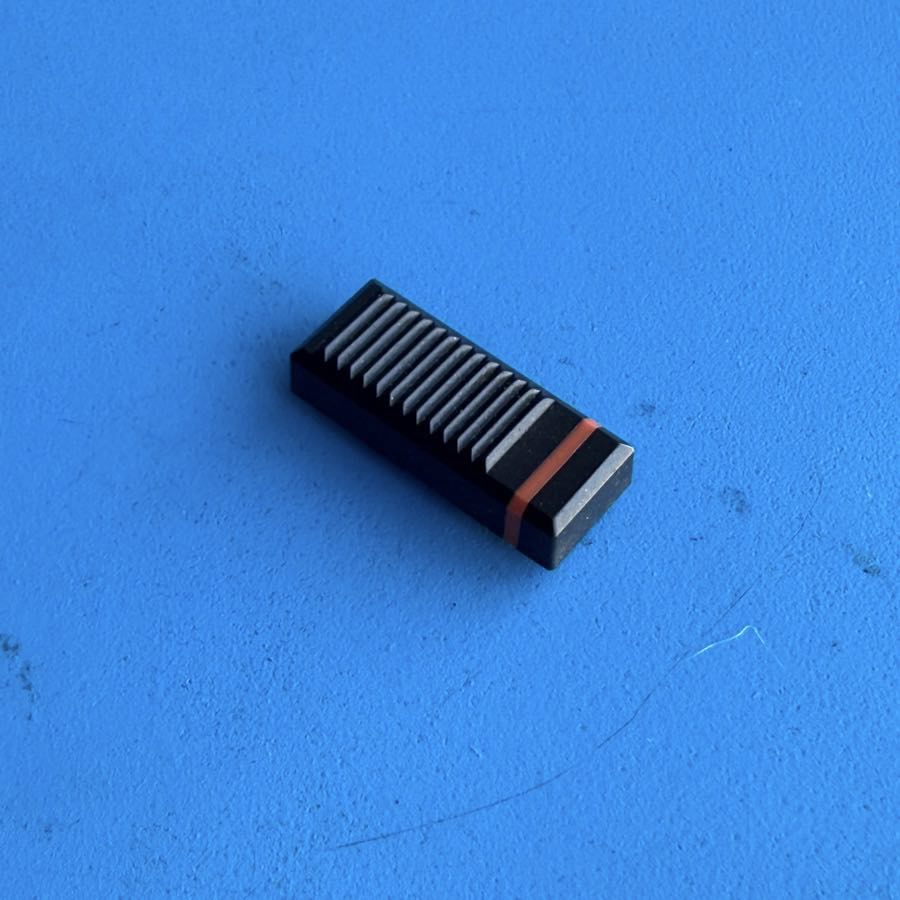 CASIO MT-100 Vintage Keyboard Part: Black (w/Red Line) Melody Slider Cover Cap