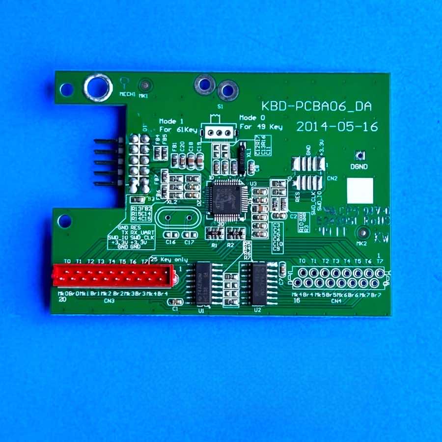 NI KOMPLETE S25 MK1 MIDI Keyboard Part: Main Processor Board [PCBA06-DA]