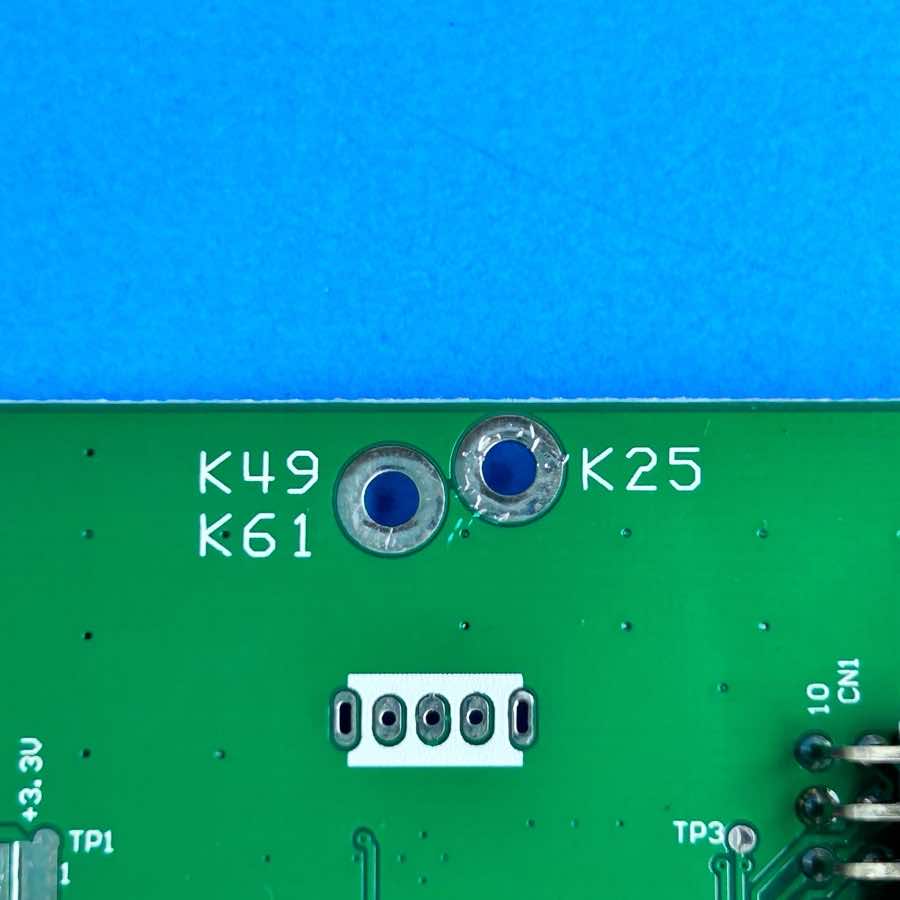 NI KOMPLETE S25 MK1 MIDI Keyboard Part: Main Processor Board [PCBA06-DA]