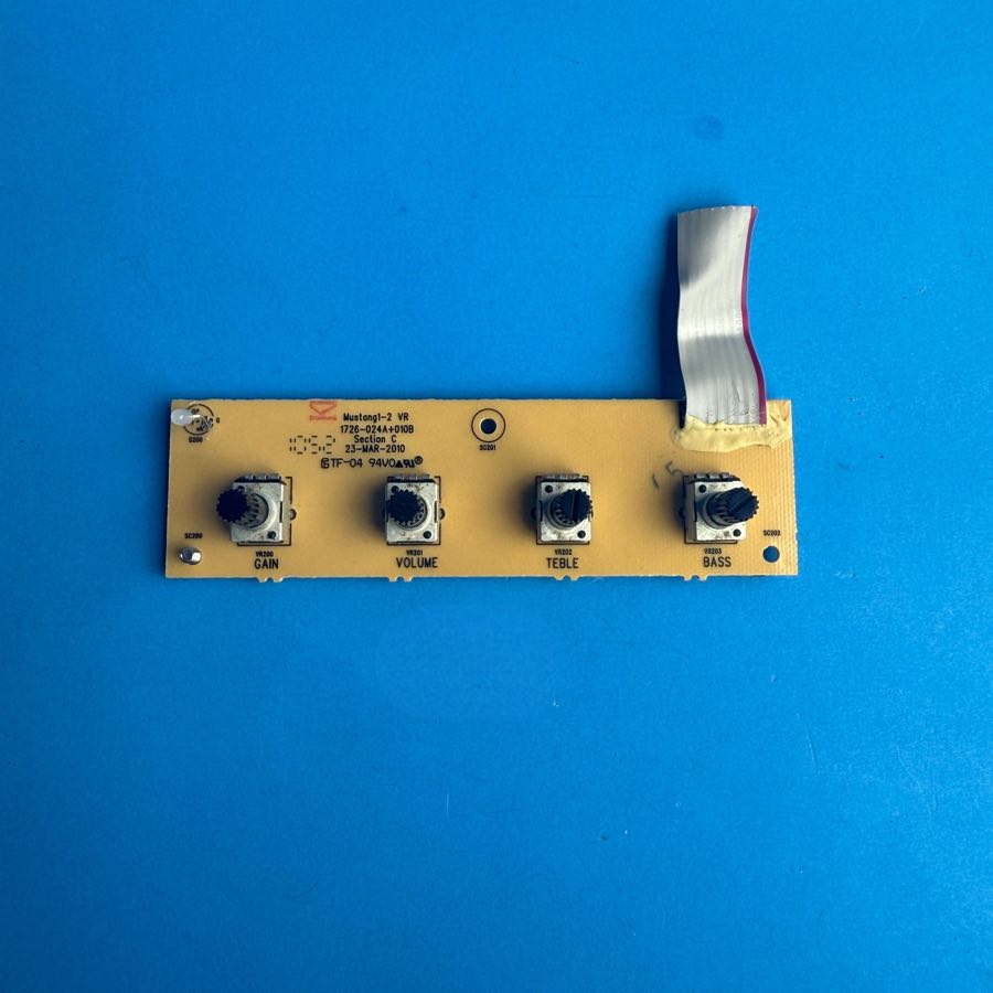 FENDER MUSTANG I Guitar Amplifier Part: Volume EQ PCB Circuit Board