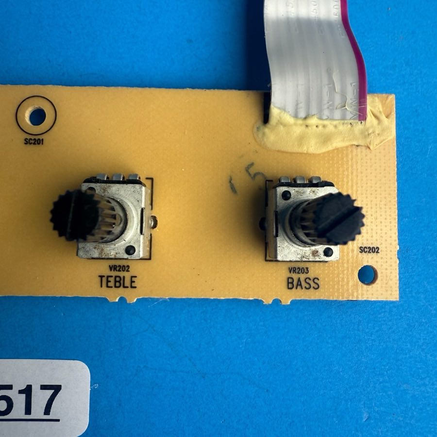 FENDER MUSTANG I Guitar Amplifier Part: Volume EQ PCB Circuit Board