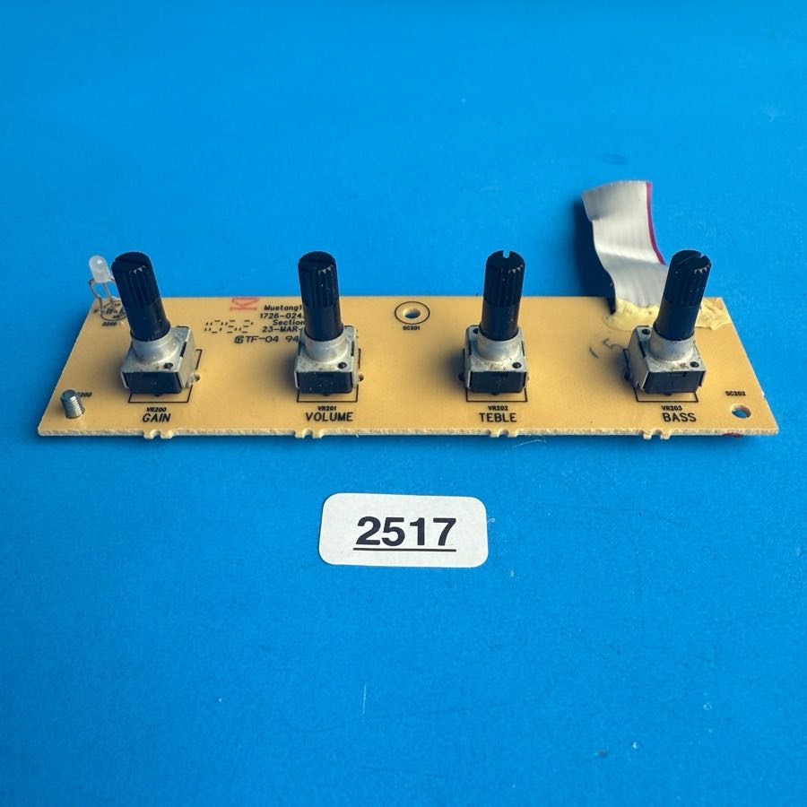 FENDER MUSTANG I Guitar Amplifier Part: Volume EQ PCB Circuit Board