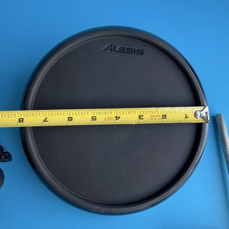 ALESIS NITRO DM7X Drum Part: 8-Inch Tom Single-Zone Pad w/L-Rod Clamp [V2]