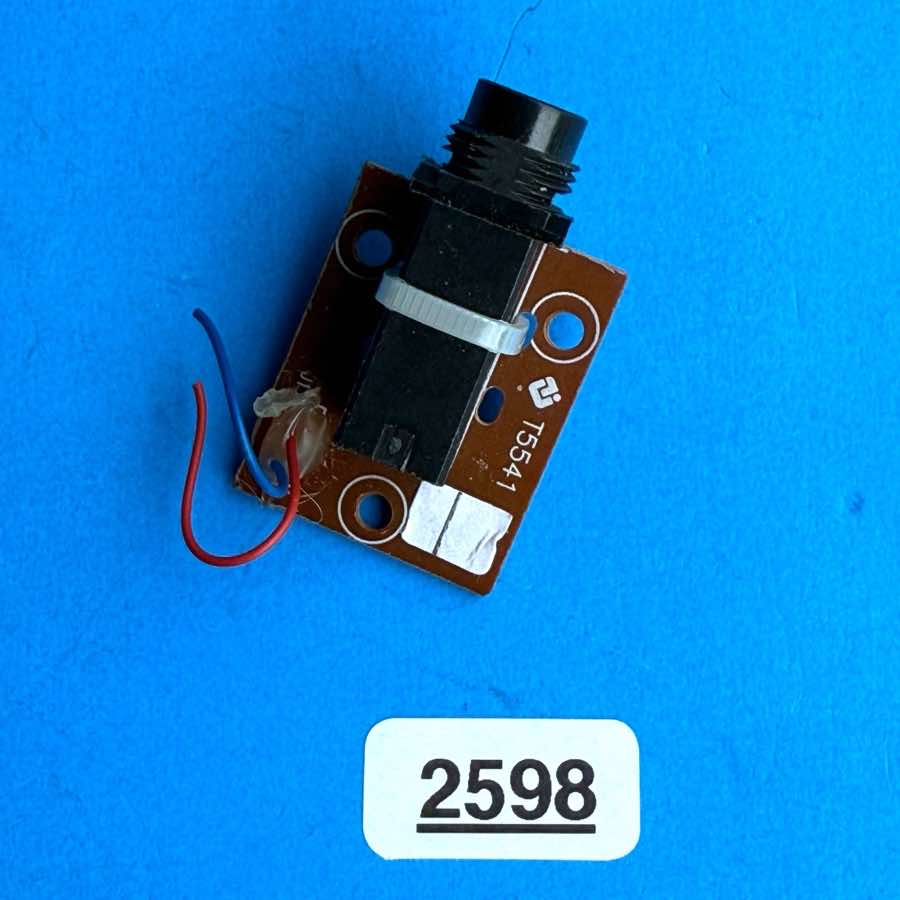 SIMMONS SD5XP SD7PK Electronic Drum Part: Single Zone Cymbal Input Jack Socket