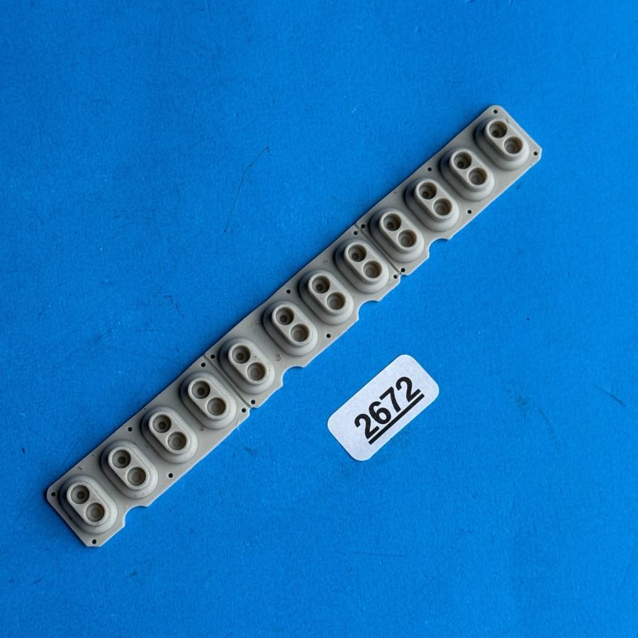 AKAI MPK Mini MK3 Midi Keyboard Part: 12-Key Conductive Pad Rubber Contact Strip